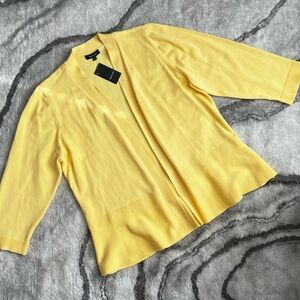 Yellow Cardigan NWT